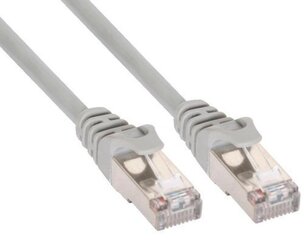 Kabelis DELTACO F / UTP, Cat5e, 1m, 100MHz, gray / 1-STP kaina ir informacija | Kabeliai ir laidai | pigu.lt