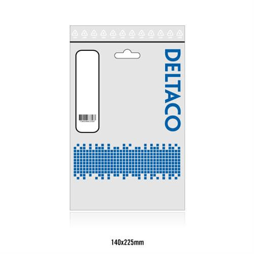 Deltaco DEL-114, 4 pin, 0.15 m цена и информация | Kabeliai ir laidai | pigu.lt