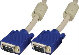 Deltaco RGB-8, HD-15, 2 м цена и информация | Кабели и провода | pigu.lt