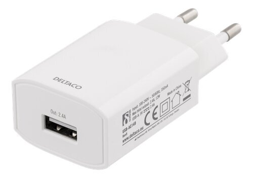 Deltaco USB-AC150 kaina ir informacija | Krovikliai telefonams | pigu.lt