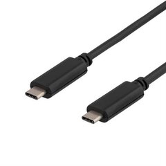 Deltaco USBC-1054, USB C, USB A, 1m kaina ir informacija | Laidai telefonams | pigu.lt