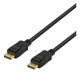 DELTACO DP-4100, DisplayPort monitor kabelis, 20-pin ha - ha, 10m kaina ir informacija | Kabeliai ir laidai | pigu.lt