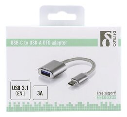 Deltaco USBC-1276 цена и информация | Адаптеры, USB-разветвители | pigu.lt