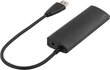 USB šakotuvas Deltaco UH-481, USB A, 0.3 m kaina ir informacija | Adapteriai, USB šakotuvai | pigu.lt