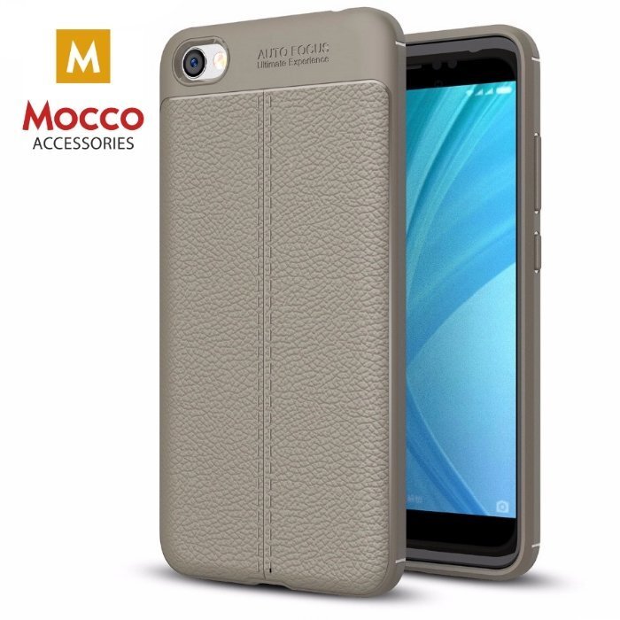 Apsauginė nugarėlė Mocco Litchi Pattern, skirta Samsung G960 Galaxy S9 telefonui, pilka цена и информация | Telefono dėklai | pigu.lt