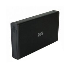 3GO 3,5" USB HDD35BK312 kaina ir informacija | Išorinių kietųjų diskų dėklai | pigu.lt