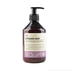 Kondicionierius pažeistiems plaukams Insight Damaged Hair Restructurizing 400 ml kaina ir informacija | Balzamai, kondicionieriai | pigu.lt