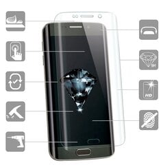 Swissten Ultra Durable 3D Full Face Tempered Glass Защитное стекло Apple iPhone X / XS Белое цена и информация | Защитные пленки для телефонов | pigu.lt