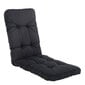 Pagalvė kėdei/gultui Patio Royal/Lena Plus, juoda kaina ir informacija | Pagalvės, užvalkalai, apsaugos | pigu.lt