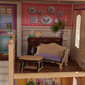 Medinis lėlių namas KidKraft Charlotte 65956 цена и информация | Žaislai mergaitėms | pigu.lt