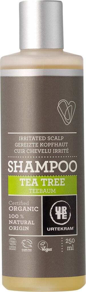 Šampūnas Urtekram Tea Tree 250 ml цена и информация | Šampūnai | pigu.lt