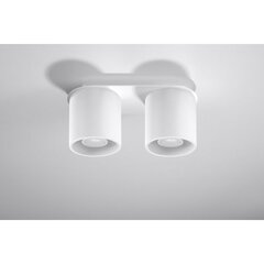 SOLLUX потолочный светильник Orbis 2 White цена и информация | Потолочные светильники | pigu.lt