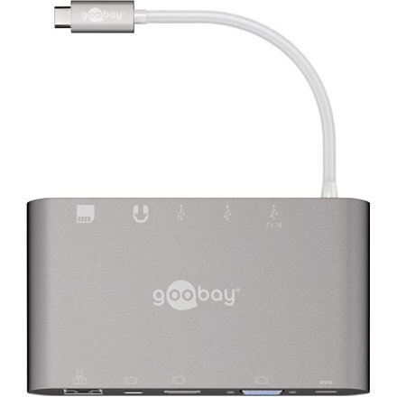 Adapteris Goobay USB Type-C 62113 kaina ir informacija | Adapteriai, USB šakotuvai | pigu.lt