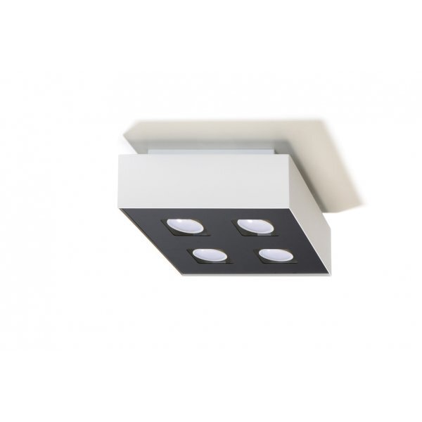 Sollux lubinis šviestuvas Mono 4 kaina ir informacija | Lubiniai šviestuvai | pigu.lt