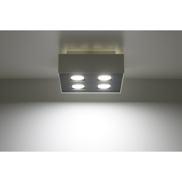 Sollux lubinis šviestuvas Mono 4 kaina ir informacija | Lubiniai šviestuvai | pigu.lt