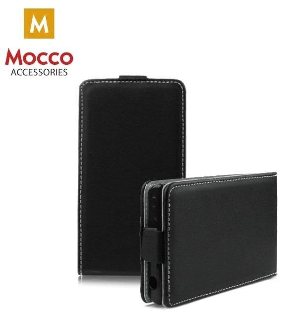 Atverčiamas dėklas Mocco Kabura Rubber Case, skirtas Samsung J400 Galaxy J4 (2018) telefonui, juodas kaina ir informacija | Telefono dėklai | pigu.lt