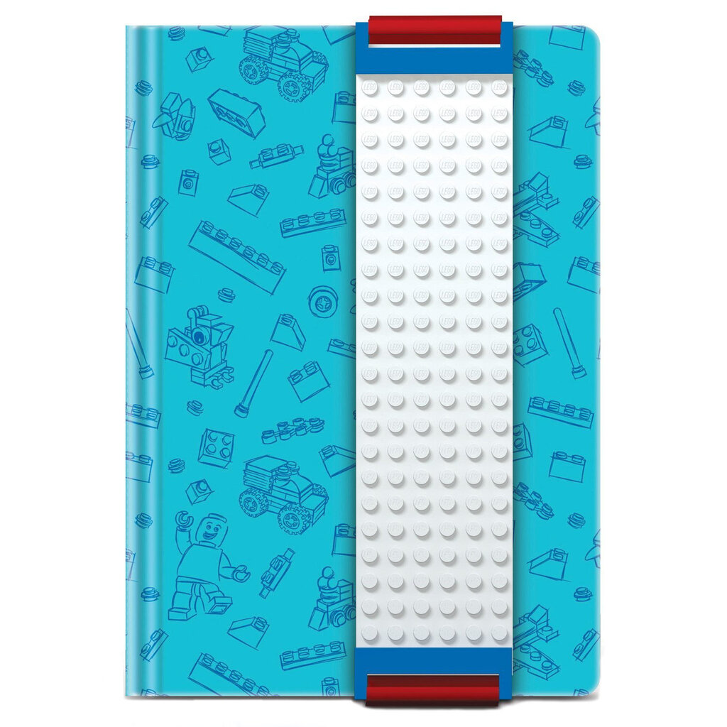 Užrašų knygutė su žymekliu LEGO® IQ Stationery цена и информация | Sąsiuviniai ir popieriaus prekės | pigu.lt