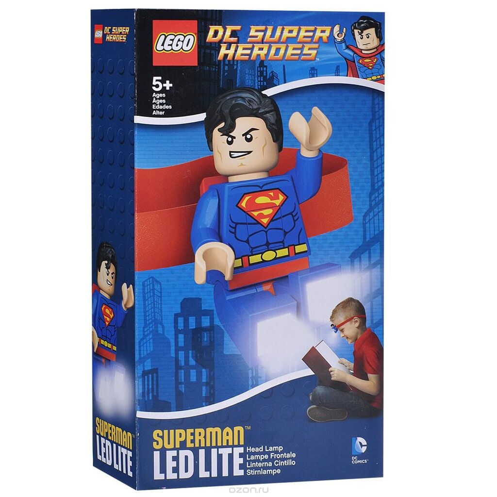 Žibintuvėlis vaikams LEGO® IQ DC Super Hero kaina ir informacija | Žaislai berniukams | pigu.lt