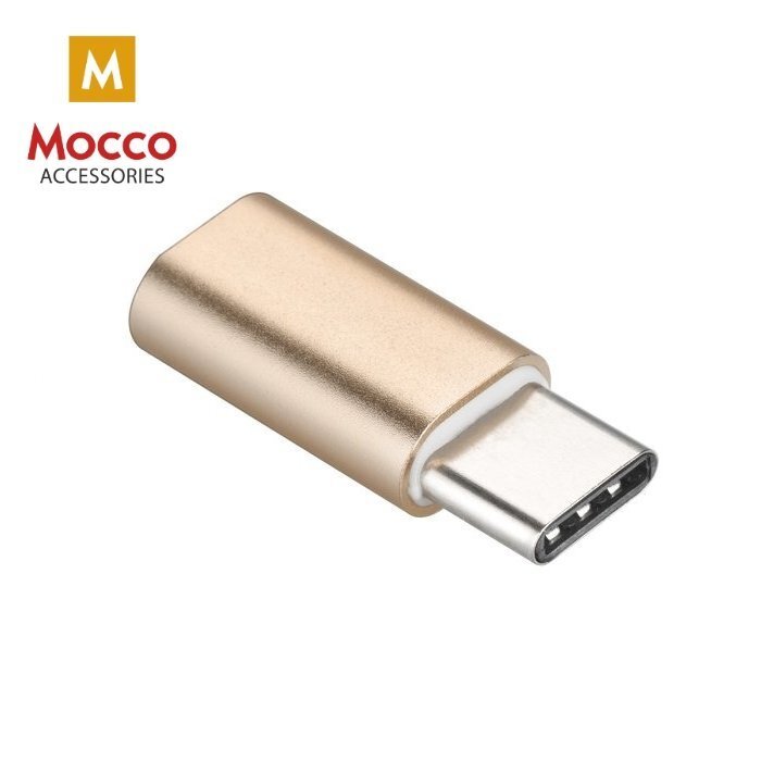 Mocco MC-AD-TYPECM-GO kaina ir informacija | Adapteriai, USB šakotuvai | pigu.lt