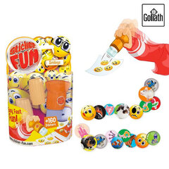 Lipdukai Sticker Fun Smileys Goliath 35500 kaina ir informacija | Lavinamieji žaislai | pigu.lt