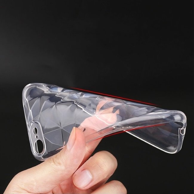 Telefono nugarėlė Blun 3D Prism Shape, skirta Xiaomi Redmi Note 5A telefonui, skaidri kaina ir informacija | Telefono dėklai | pigu.lt