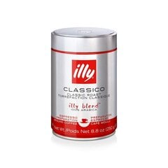 Кофе Illy Espresso Classico молотый, 250 г цена и информация | Кофе, какао | pigu.lt