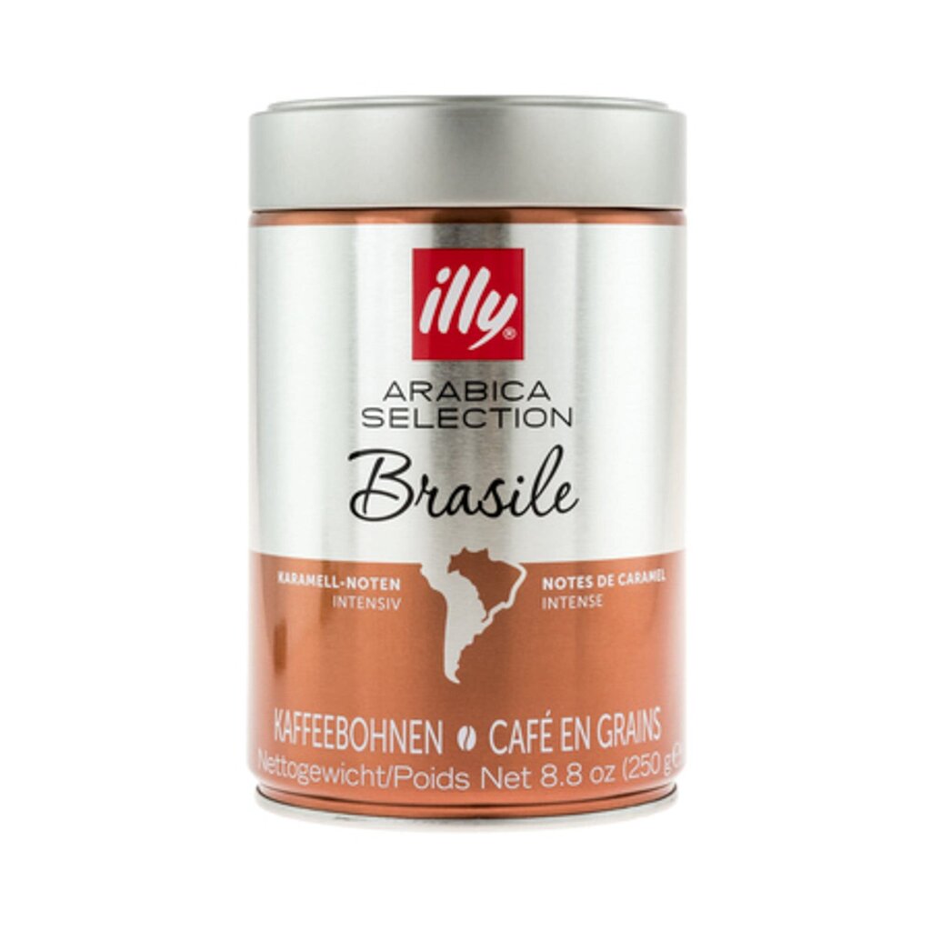 Kavos pupelės illy Arabica Selection Brasile, 250 g kaina ir informacija | Kava, kakava | pigu.lt