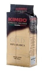 Кофе Kimbo Aroma Gold молотый, 100% Арабика, 250 г. цена и информация | Кофе, какао | pigu.lt