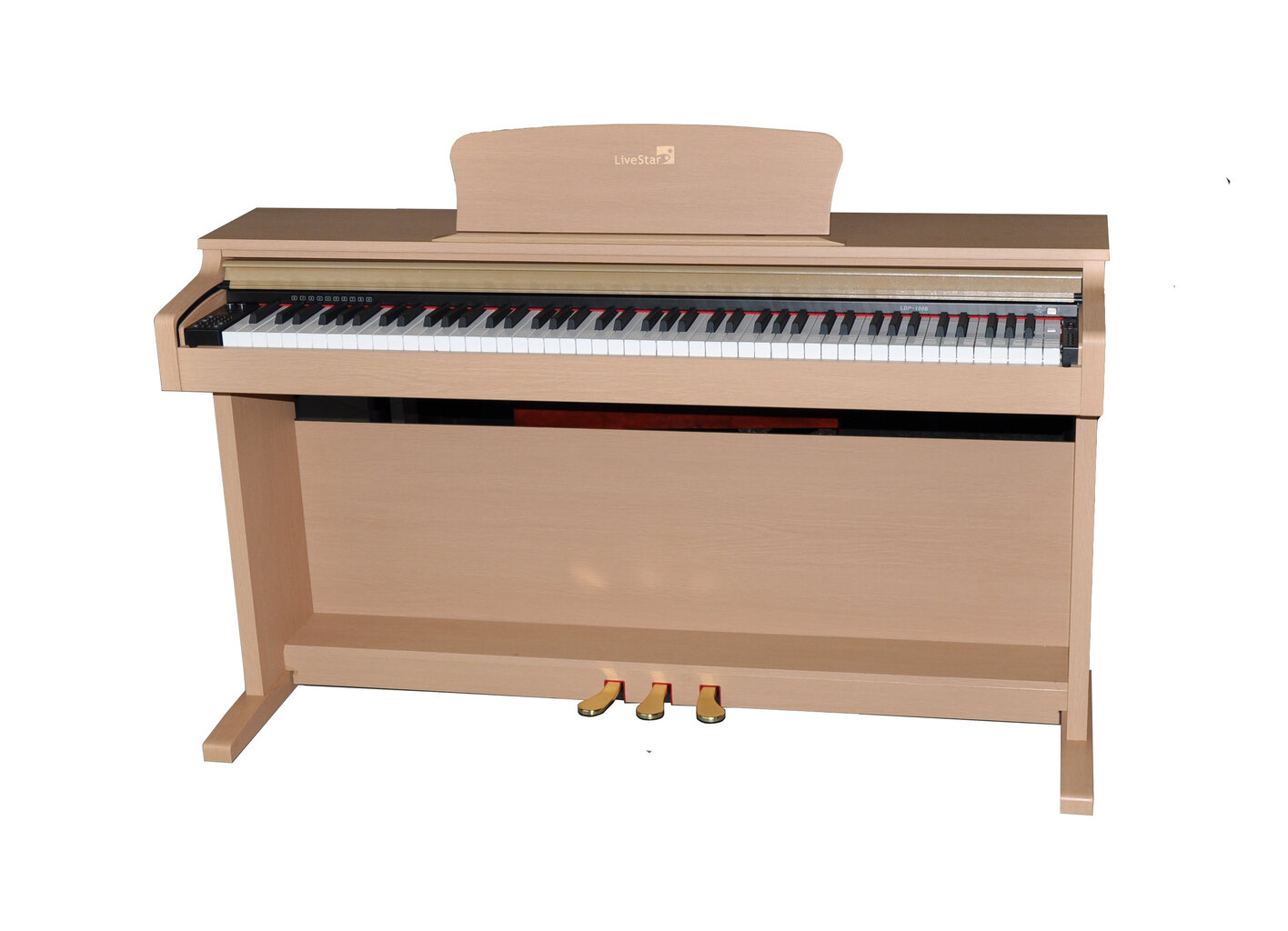 LiveStar LDP100B skaitmeninis pianinas (šviesus medis) цена и информация | Klavišiniai muzikos instrumentai | pigu.lt