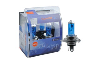 Automobilinės lemputės M-Tech Powertec XenonBlue H4 12V, 2 vnt. kaina ir informacija | Automobilių lemputės | pigu.lt
