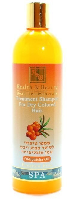 Šampūnas dažytiems, sausiems plaukams Health & Beauty, 400 ml kaina ir informacija | Šampūnai | pigu.lt