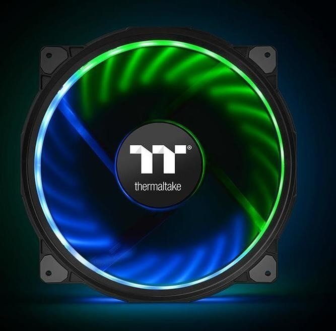 Thermaltake Riing Plus 20 RGB Case Fan TT Premium Edition (CL-F069-PL20SW-A) kaina ir informacija | Korpusų priedai | pigu.lt