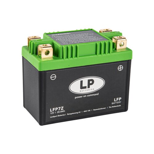 Akumuliatorius Landport LFP7Z, 28.8Wh 144 A EN 12V kaina ir informacija | Moto akumuliatoriai | pigu.lt