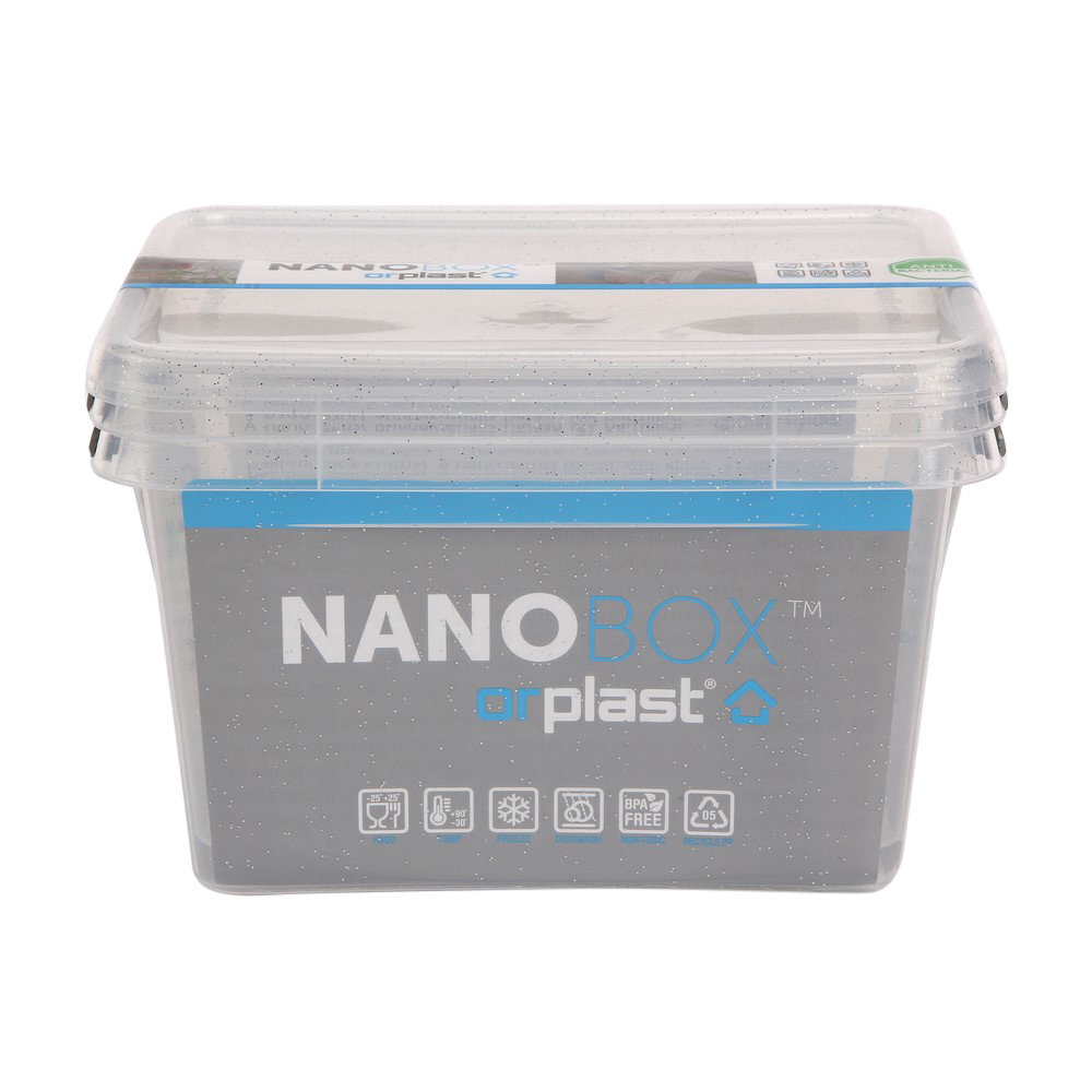 NanoBox maisto saugojimo indų rinkinys, 2 vnt. kaina ir informacija | Maisto saugojimo  indai | pigu.lt