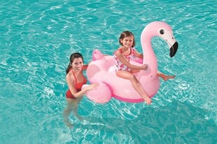Надувная игрушка-плот Bestway Pink Flamingo, 145x121 см цена и информация | Надувные и пляжные товары | pigu.lt
