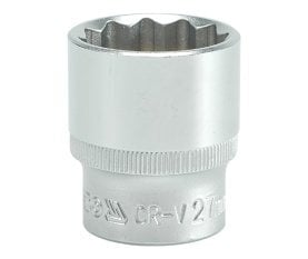 Dvylikakampė galvutė Yato, 27 mm, 1/2 kaina ir informacija | Mechaniniai įrankiai | pigu.lt