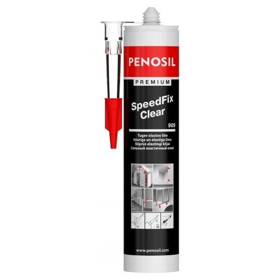 PENOSIL skaidrūs neopreniniai klijai Premium SpeedFix Clear 909, 290 ml  kaina | pigu.lt