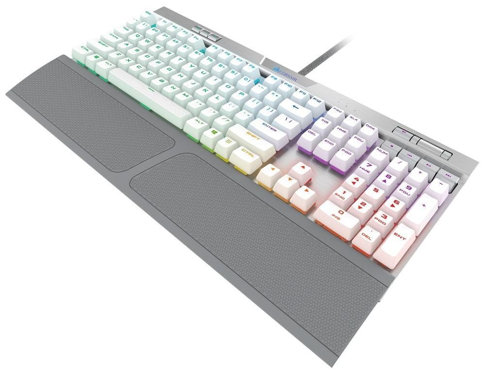 Corsair K70 RGB MK.2 SE cherry mx speed kaina ir informacija | Klaviatūros | pigu.lt