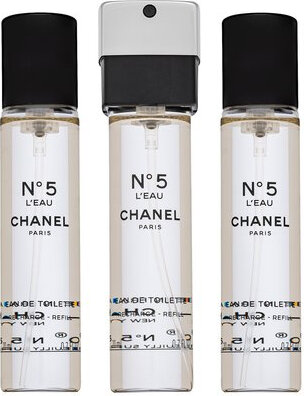 Tualetinis vanduo Chanel No.5 L´ Eau EDT moterims, 3x 20 ml цена и информация | Kvepalai moterims | pigu.lt