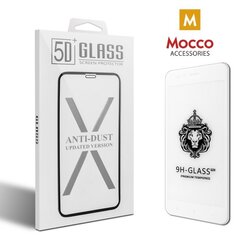 Grūdinto stiklo ekrano apsauga Mocco PRO+ Full Glue 5D Tempered Glass, skirta Apple iPhone 7 / 8 telefonams, skaidri / balta kaina ir informacija | Apsauginės plėvelės telefonams | pigu.lt