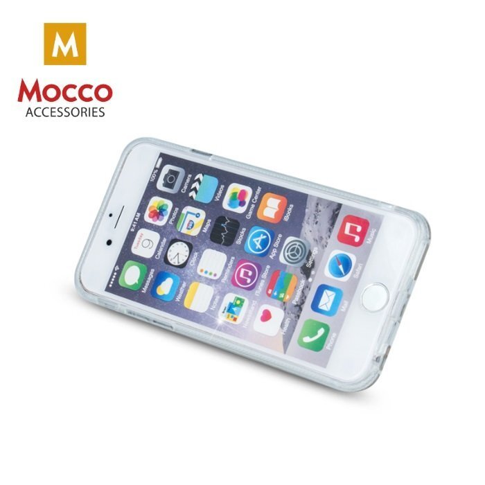 Telefono nugarėlė Mocco Floral Ring, skirta Huawei P9 Lite telefonui, balta kaina ir informacija | Telefono dėklai | pigu.lt