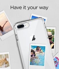 Чехол Spigen 043CS21052 для iPhone 8 Plus, iPhone 7 Plus, прозрачный цвет цена и информация | Чехлы для телефонов | pigu.lt