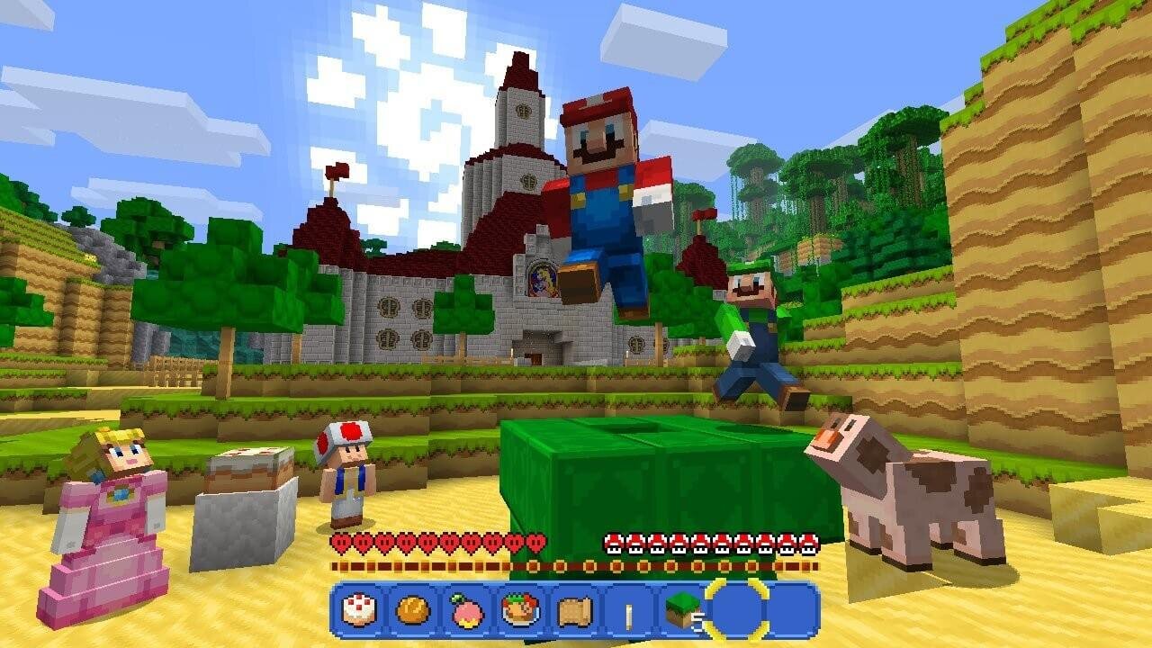 SWITCH Minecraft incl. Super Mario Mash-Up Pack цена и информация | Kompiuteriniai žaidimai | pigu.lt