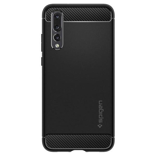 Spigen, skirtas Huawei P20 Pro, Juoda kaina ir informacija | Telefono dėklai | pigu.lt