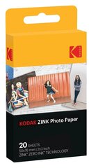 Kodak Zink RODZ2X320  цена и информация | Аксессуары для фотоаппаратов | pigu.lt