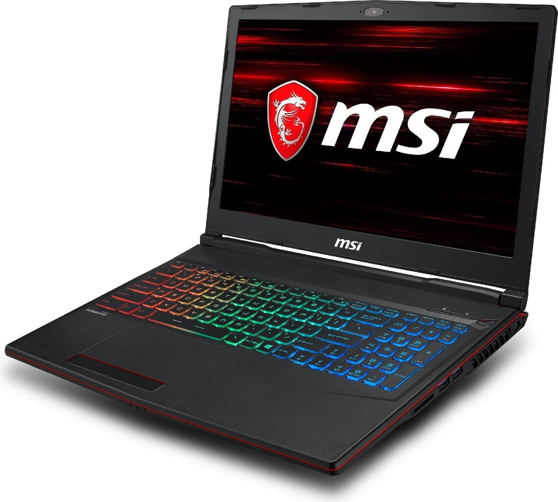 MSI GP63 8RE-403XPL kaina ir informacija | Nešiojami kompiuteriai | pigu.lt