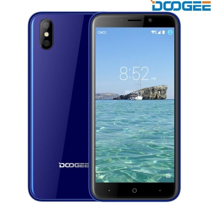 DOOGEE X50, 1/8 GB, Mėlyna kaina ir informacija | Mobilieji telefonai | pigu.lt