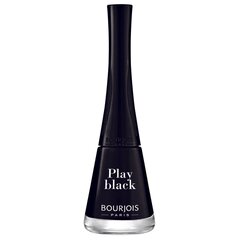 Nagų lakas Bourjois 1 Second 9 ml, 06 Play Black kaina ir informacija | Nagų lakai, stiprintojai | pigu.lt