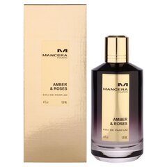 Парфюмерная вода Mancera Amber & Roses EDP, 120 мл цена и информация | Женские духи | pigu.lt