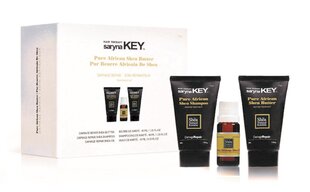 Rinkinys plaukų priežiūrai Saryna Key Pure African Shea: šampūnas 40 ml + plaukų balzamas 40 ml + aliejus plaukams 10 ml kaina ir informacija | Šampūnai | pigu.lt
